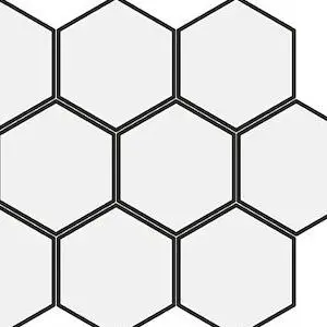 Esagono grana rosato